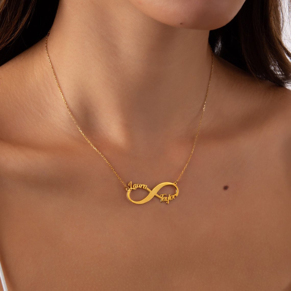 Infinity Name Necklace Pendant