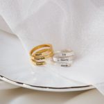 Custom Name Ring | Gold & Silver